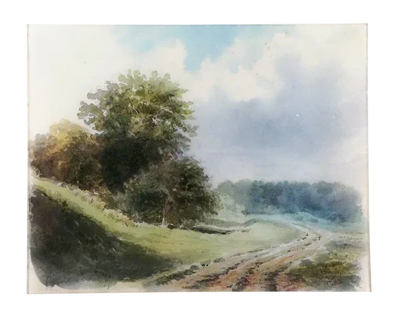 19c. French Watercolor #1 Tray
