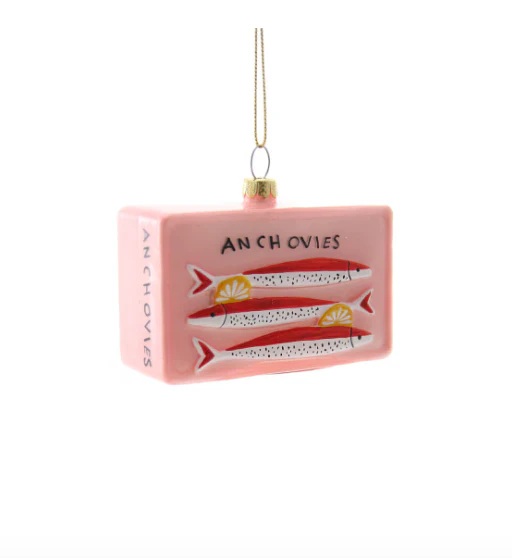 Anchovies Can Ornament