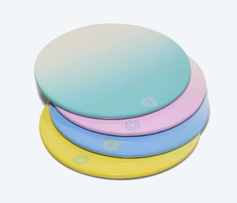Colors of Joy Lacquer Coaster Set (Pastel)