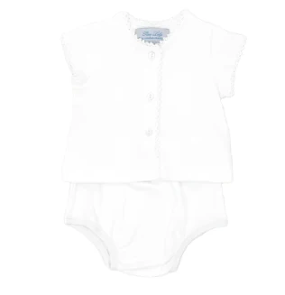 Crib Set White 0-3M