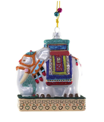 Elephant Stool Ornament