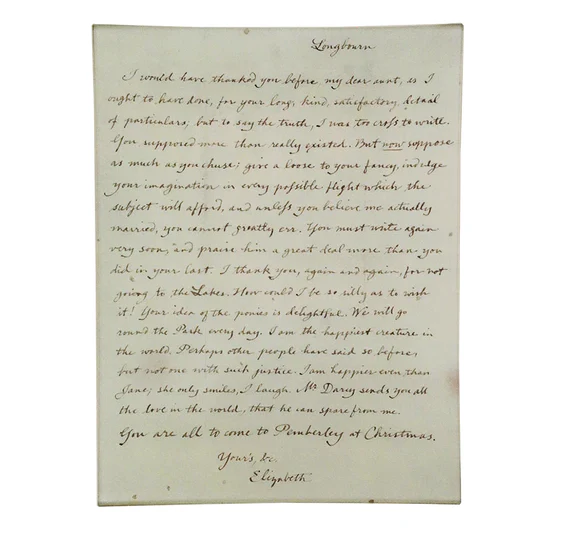 Elizabeth Bennet is Engaged 8x10.5" Tray