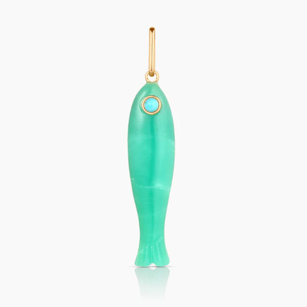 Fortuna Chrysoprase Charm