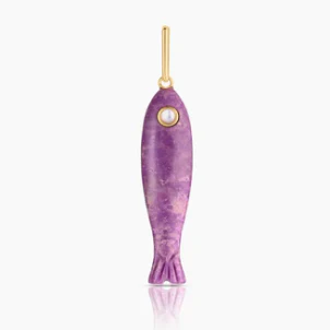 Fortuna Purple Mica Charm