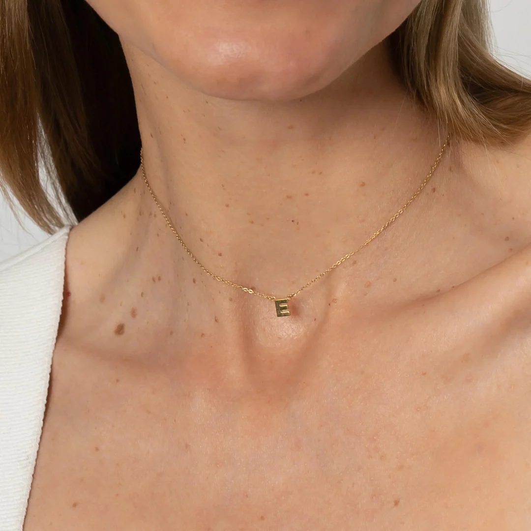 Initial Necklace - P - Image 2