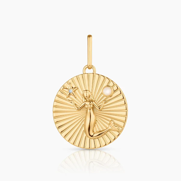 Naiad Coin Charm