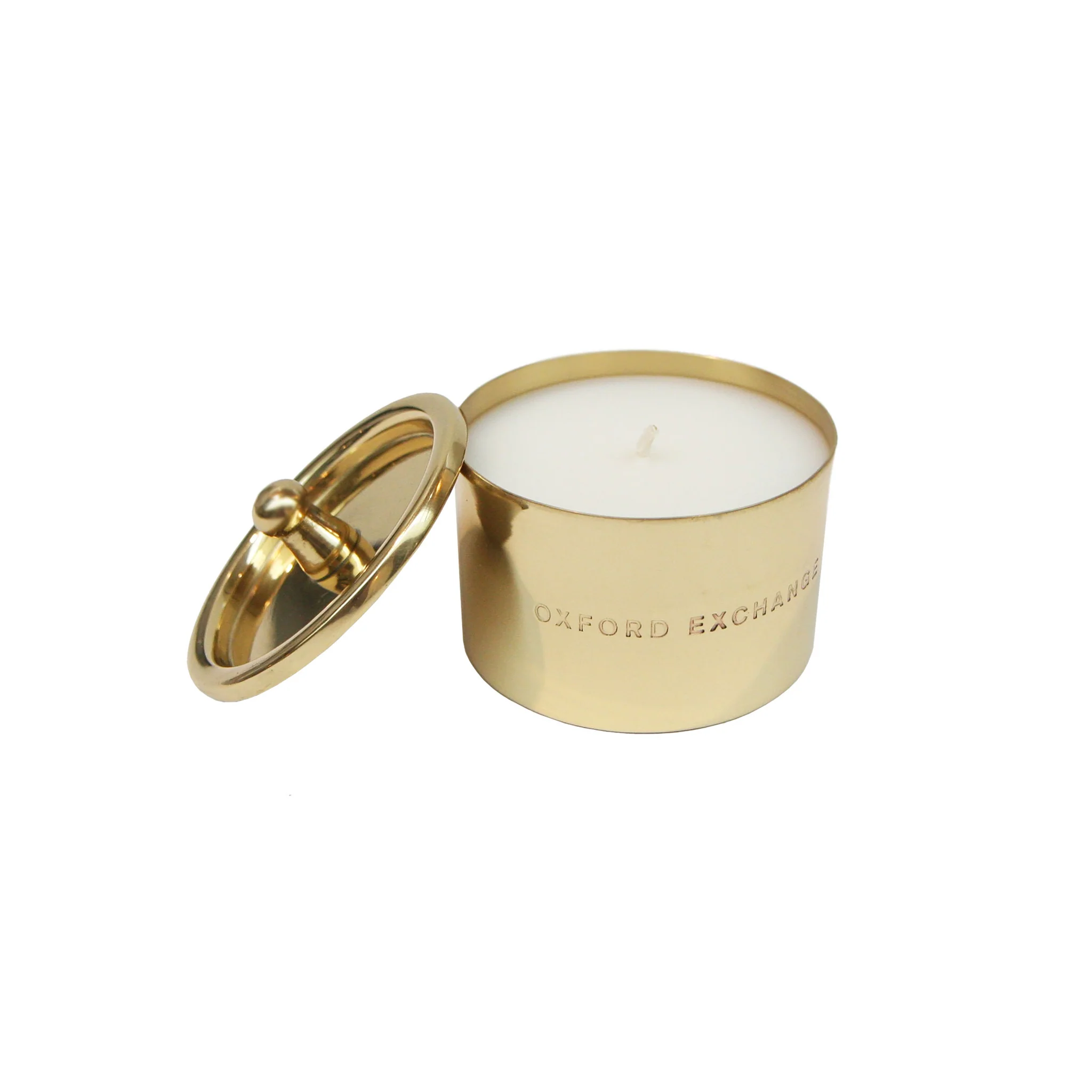 OE Brass Winter Candle - Image 3