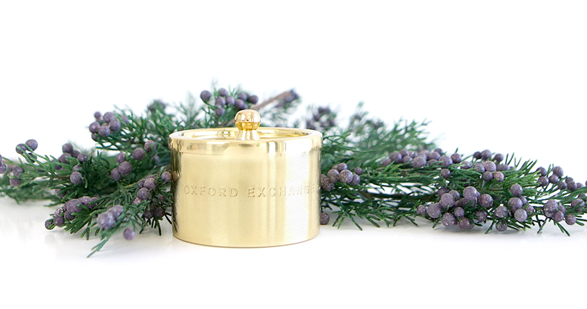 OE Brass Winter Candle - Image 4
