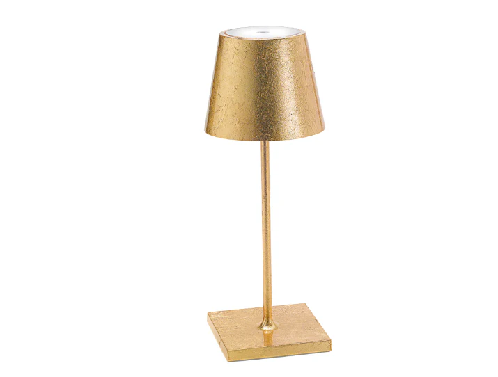 Poldina Mini Table Lamp | Gold Leaf
